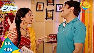 Taarak Mehta Ka Ooltah Chashmah  Episode 436  Full Episode [upl. by Nalad957]