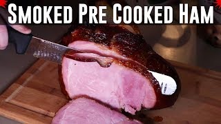 Smoked PreCooked Ham With Apricot Glaze [upl. by Airod]