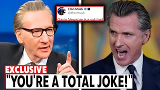 Bill Maher Takes Down Gavin Newsom in Heated Debate—Audience Left Stunned [upl. by Abas]