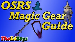 OSRS Magic Gear Guide  Old School Runescape Mage Weapons amp Armour [upl. by Nodnerb]