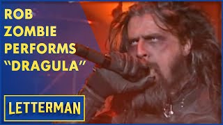 Rob Zombie Performs quotDragulaquot  Letterman [upl. by Naek]