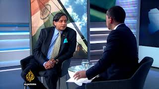 UpFront  Dr Shashi Tharoor stunned Mehdi Hasan on Al Jazeera [upl. by Attenyt]