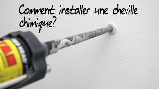 Comment installer une cheville chimique [upl. by Stefan]