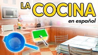 The kitchen in Spanish  Vocabulary [upl. by Zipnick702]