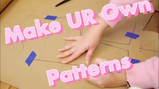 ✏️ 3 Minute Guide to Home Made Sewing Patterns 📐 [upl. by Rehpotsrhc]