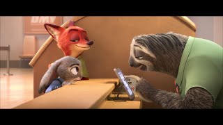 Zootopia Meet the Sloth HD  DMV Scene [upl. by Eceirtal]