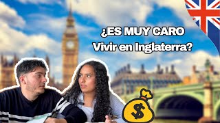 ¿CUANTO CUESTA VIVIR EN INGLATERRA 2024 ¡Precios reales💵 [upl. by Ong]