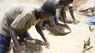 Diamond Mining in Sierra Leone [upl. by Viviyan396]