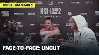 FACETOFACE  KSI vs Logan Paul 2 [upl. by Erdnoid676]