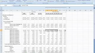 How to Build a Basic Financial Projection  Business Finance [upl. by Ellenaej]