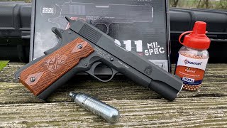 Springfield Armory 1911 BB Pistol  Airgun Depot [upl. by Helsell]