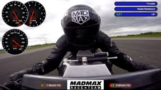 Worlds fastest Jet Turbine MADMAX motorbike  234mph [upl. by Hurley]