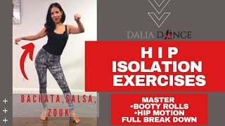 HIP Isolation Exercises  Master BOOTY rolls amp HIP movement 🔥 [upl. by Soane]