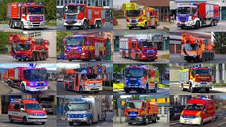 BEST OF EINSATZFAHRTEN 2020  Firescue112 [upl. by Attenat673]