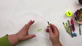 Crayon Tinting Tutorial Video  Crabapple Hill Studio  Meg Hawkey [upl. by Hedy]