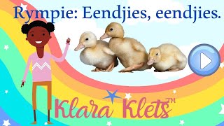 Rympies Eendjies Eendjies Afrikaanse rympies [upl. by Zedecrem977]