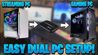 EASY Dual PC Streaming Setup Guide  Capture Card [upl. by Erlinna]