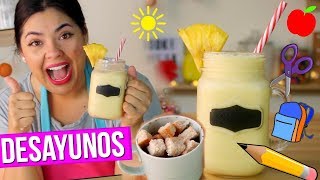 Desayunos en 5 Minutos para la Escuela  RebeO [upl. by Gardol]