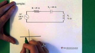 Complex Numbers AC Circuit Application [upl. by Salomo]