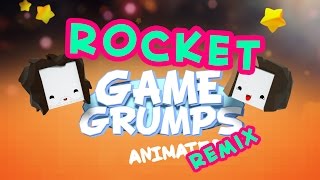 Game Grumps Animated Rocket Grumps CHETREO REMIX  Pixlpit Animations [upl. by Lyrad]