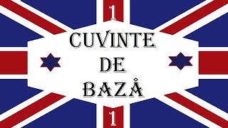 Invata engleza  VOCABULAR 1  Cuvinte de baza in Limba engleza 1 [upl. by Webber]