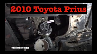 How to change engine oil in Prius [upl. by Maybelle55]