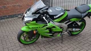 Kawasaki ZX6R  ZX600 J1  2000 Plate Video [upl. by Chon]