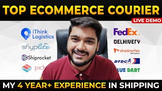 Top Ecommerce Courier in India  Best Shipping amp Logistic Service  Hindi  2021 [upl. by Ehsom]