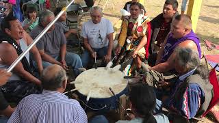 Drum Circle and Traditional Song at Lakota Tribe Powwow [upl. by Anahcar]