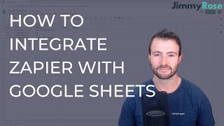 How to integrate Zapier with Google Sheets [upl. by Esma749]