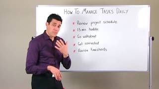 Project Task Management Tips How To Manage Your Tasks Daily [upl. by Attennhoj]