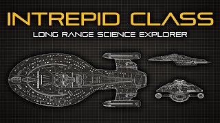 Star Trek Intrepid Class Starship  Ship Breakdown [upl. by Ahseina]