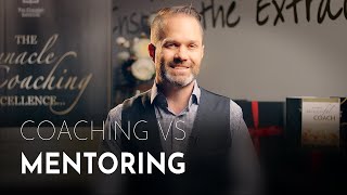 Coaching Vs Mentoring  The Coaching Institute [upl. by Ahtela]