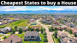 15 States to Buy Cheapest House Property in USA [upl. by Sweatt]