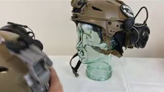 Team Wendy LTP vs OpsCore FAST Bump Helmet with night vision setups [upl. by Dody415]