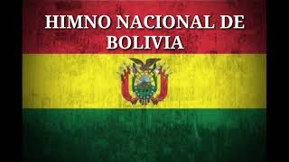 Himno Nacional de Bolivia Completo  Letra [upl. by Alika]