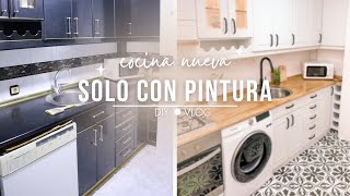 REMODELACIÓN DE COCINA CON POCO DINERO💰😱 KITCHEN REMODELING LOW COST  Proceso al completo [upl. by Main]