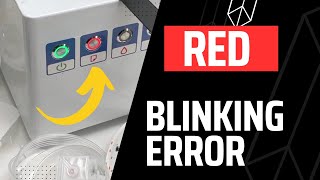 How To Fix The Red Flashing Light Problem  Procolored DTF Printers [upl. by Ennayelhsa577]