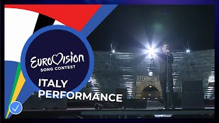 Diodato  Fai Rumore  Italy 🇮🇹  Performance in Arena di Verona  Eurovision 2020 [upl. by Ailuj]