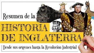 Historia de Inglaterra  Resumen  Desde sus orígenes hasta la Revolución Industrial [upl. by Ainig]