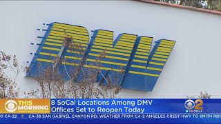 DMV Opens Some Locations With New Hours Rules [upl. by Terrena893]