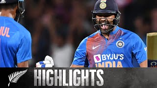 Sharma Stars In Thriller  SUPER OVER REPLAY  BLACKCAPS v India  3rd T20 2020 [upl. by Menashem]