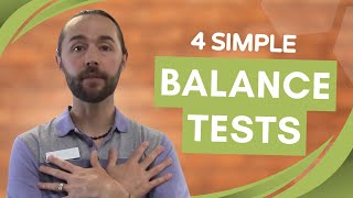 4 Simple Balance Tests Romberg Test [upl. by Jory]