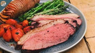 Roast Beef Picanha with Honey amp Garlic Carrots  Barbechoo [upl. by Mureil]