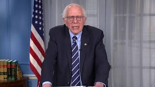 Sen Sanders Responds to Trumps Congressional Address [upl. by Siuqramed]