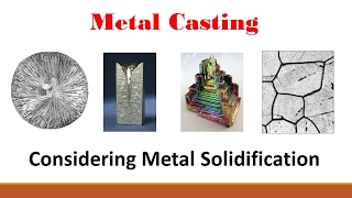 Metal Casting Part 2 Metal Solidification amp Chvorinovs Rule [upl. by Lede160]