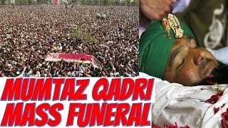 Thousands mourn at Mumtaz Qadri funeral [upl. by Graig]