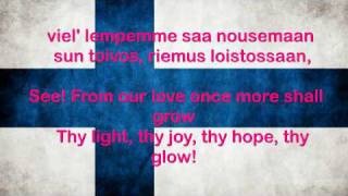 Finland National Anthem English lyrics [upl. by Schechter]