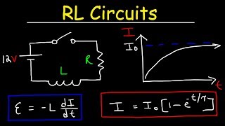 RL Circuits  Inductors amp Resistors [upl. by Draneb467]