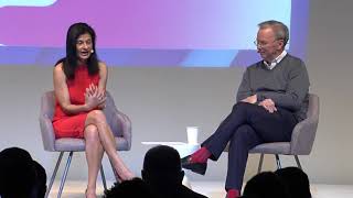 Fireside Chat Eric Schmidt amp Shernaz Daver [upl. by Kcirdor]